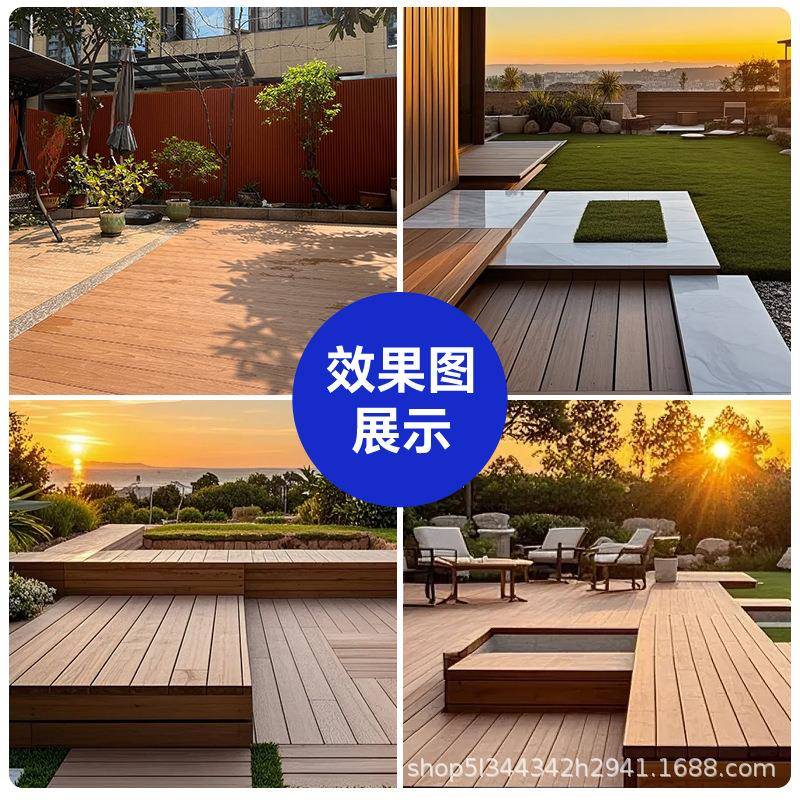 铝供合金地板家直阳滑台花园庭院防厂防潮户外479铝合金地板鱼池