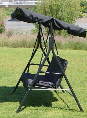 户UHK外秋千椅家用铁艺荡秋千椅庭院园吊双三人阳台花庭院儿摇童