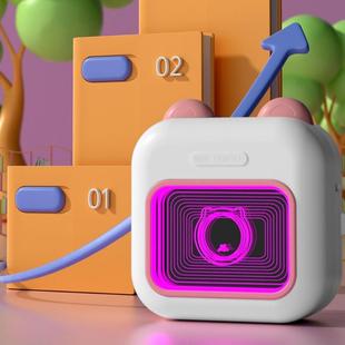 跨境M10打印M0七色气氛口热呼吸灯台灯迷你便携式 袋无1线错题敏打