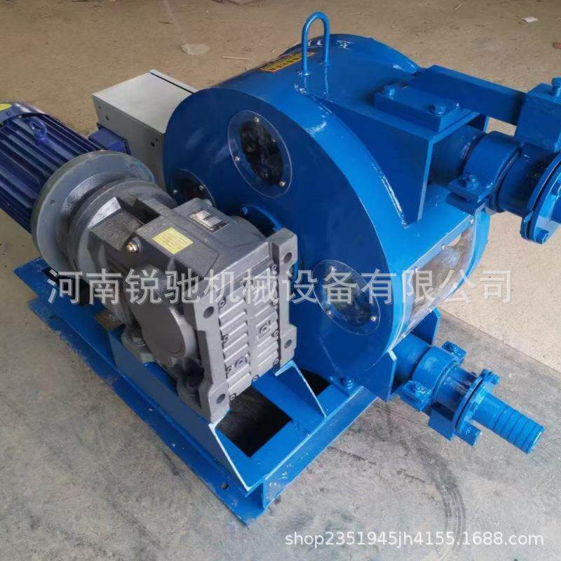 锐驰业软管泵EHP泵挤蠕动泵水泥砂工浆耐腐蚀挤压压抽力强劲