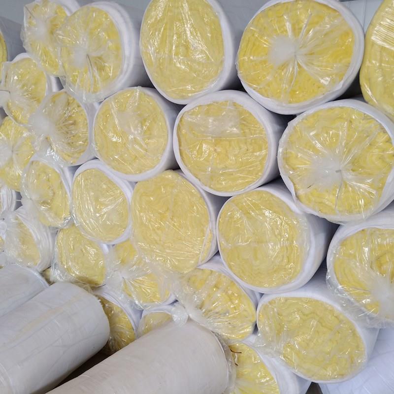 玻璃卷毡330屋顶大棚棉保隔热防火棉墙体隔棉音玻璃棉毡温吸音保