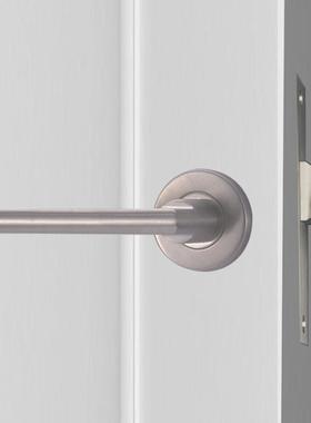 仿精铸冲压执通道锁55ZL单斜舌304锈钢执手不无反锁防盗手锁C-01+