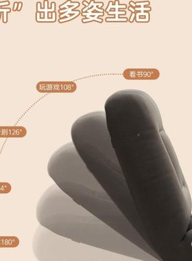 米懒人椅沙发室可躺可睡飘窗小沙发窗卧台榻榻床上靠背懒EZU人子