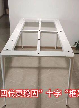 岩板铝合金桌餐型椅纯白小户现代简约方长形奶油意92560式极简