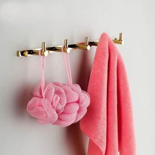 全铜挂衣钩钩挂衣间帽钩进排门玄关创意卫生挂件380壁挂钩式衣钩