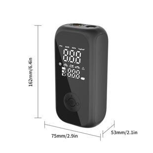 智能显便携式汽车轮胎打气泵户外应手持无线充SYD电气车载充数急