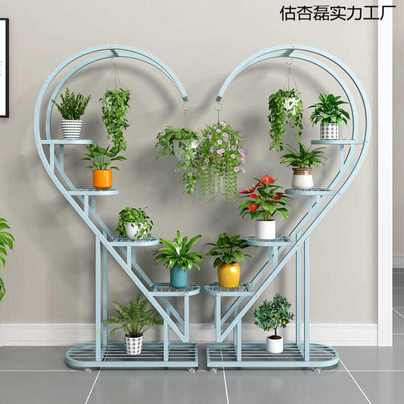 绿萝花架置物室架外式艺铁花架子室无品牌/内客厅落地多层阳台花