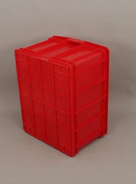 塑0料周转箱料红色大号外径KSA740*4560*0新养殖箱方箱