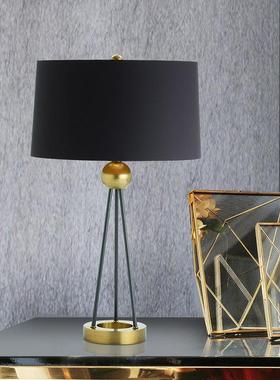 式乡村五金台灯欧式美头卧室客厅家床酒店设计TL-B052软装装饰居