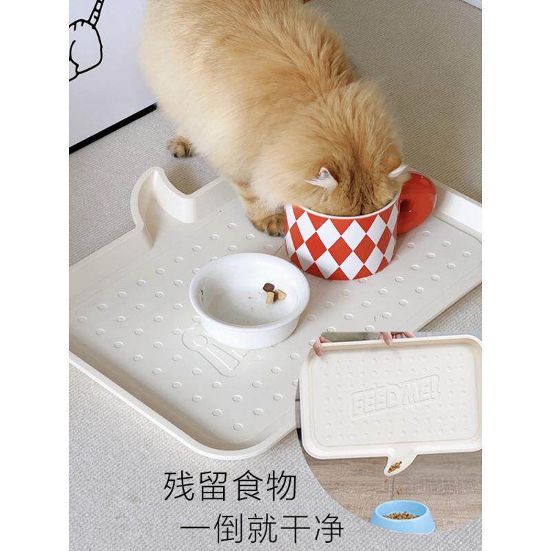 爱丽思宠物餐垫猫咪饭垫子防猫水滑大号餐具碗垫防10036129爱丽丝