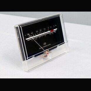 方形台产高精度VU表头功放电平表前级电子管胆机DB声压表带背光