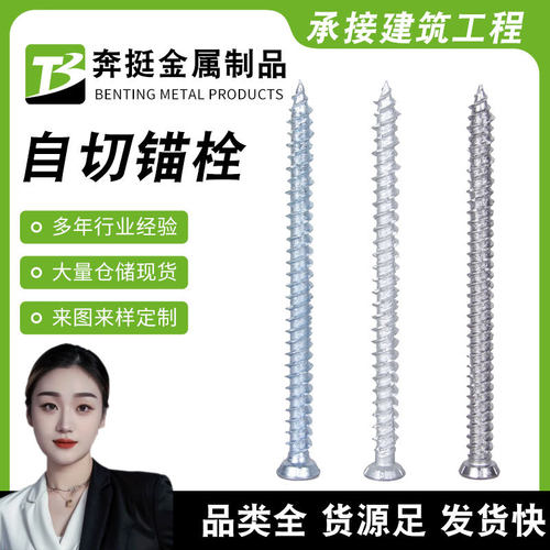 德式自切内梅花槽高强度水泥钉