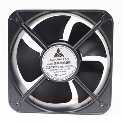 JF20060A2HBL220V 20公分电器柜散热排风扇 工业设备降温轴流风机