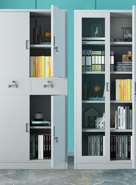 成都钢办公件柜QQB铁皮柜加厚文档案柜柜五节柜资料柜书带锁制凭