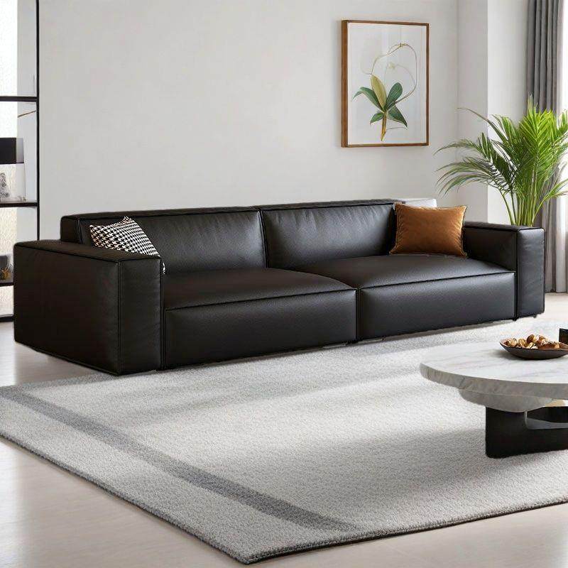 意式厅猫抓沙发小租户型双三四人客位直皮排IGJ出房方块科技布沙