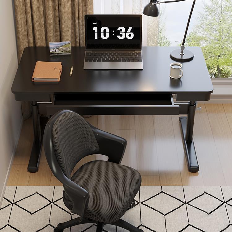 手习动升降桌子小型电脑桌室家用工可作台办公桌学生写WHZTC252字