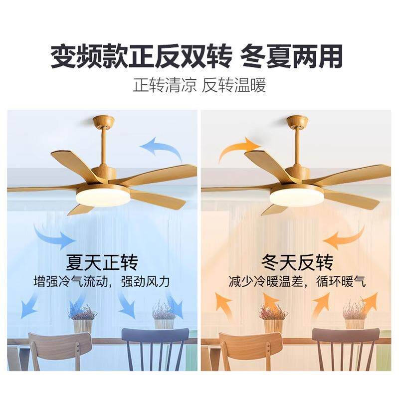 025新款客厅520风吊扇灯式吊2顶风扇吊灯一体家美用餐厅中山灯具