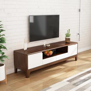 全5541实木电视现代简约小户型1.2m1.5米1.m2米客厅8卧柜室柜影视