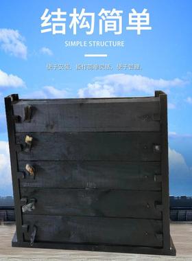 木质闸门平木质叠梁闸门红松木手动闸951板挡闸门水闸门木门