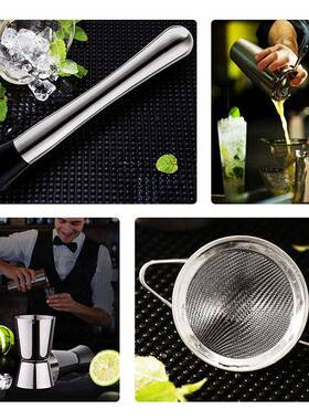 酒不锈钢调酒器基套13件装酒新手入门调工具美式波士顿摇FY0060酒