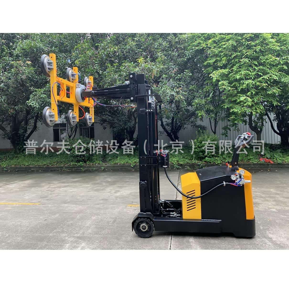普尔夫幕墙玻璃吸盘吊机真空玻璃吸盘车搬运车砖石材翻转吊装吊具