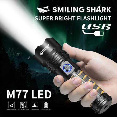 Super bright multifunctional camping flashlight atmosphere