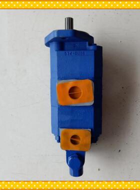 P124B182XDZA15-54PBZA02-1双联齿轮泵 煤机泊姆克双联齿轮油泵