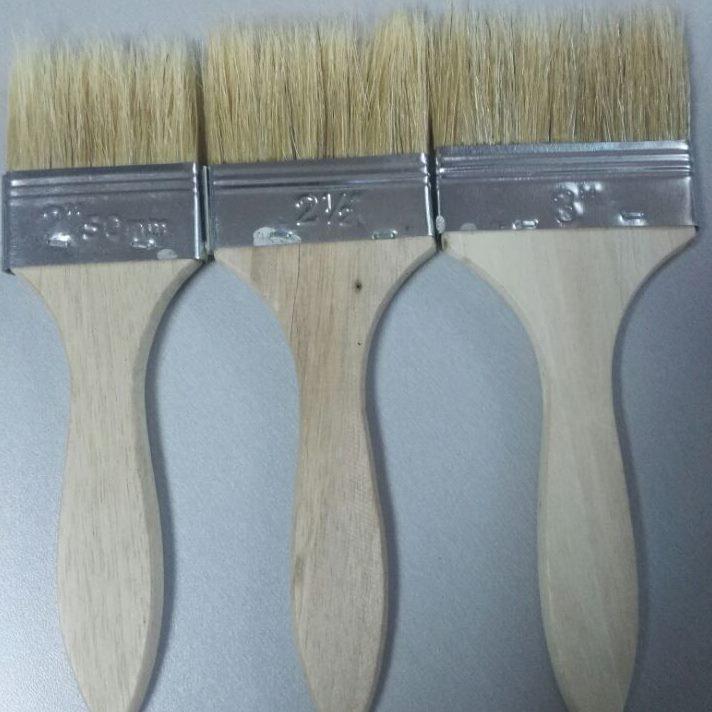 寸寸胶水半玻璃钢猪毛刷毛刷毛刷猪2.5刷子毛寸2鬃耐高温扫3