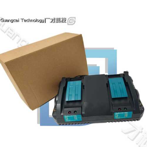 4a6a18v锂电池快速充电器适用于  双充充电器dc18rd带USB