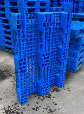 网格字熟叉车塑料托盘1川DFK300*1料100*1板50栈卡板垫仓防潮板