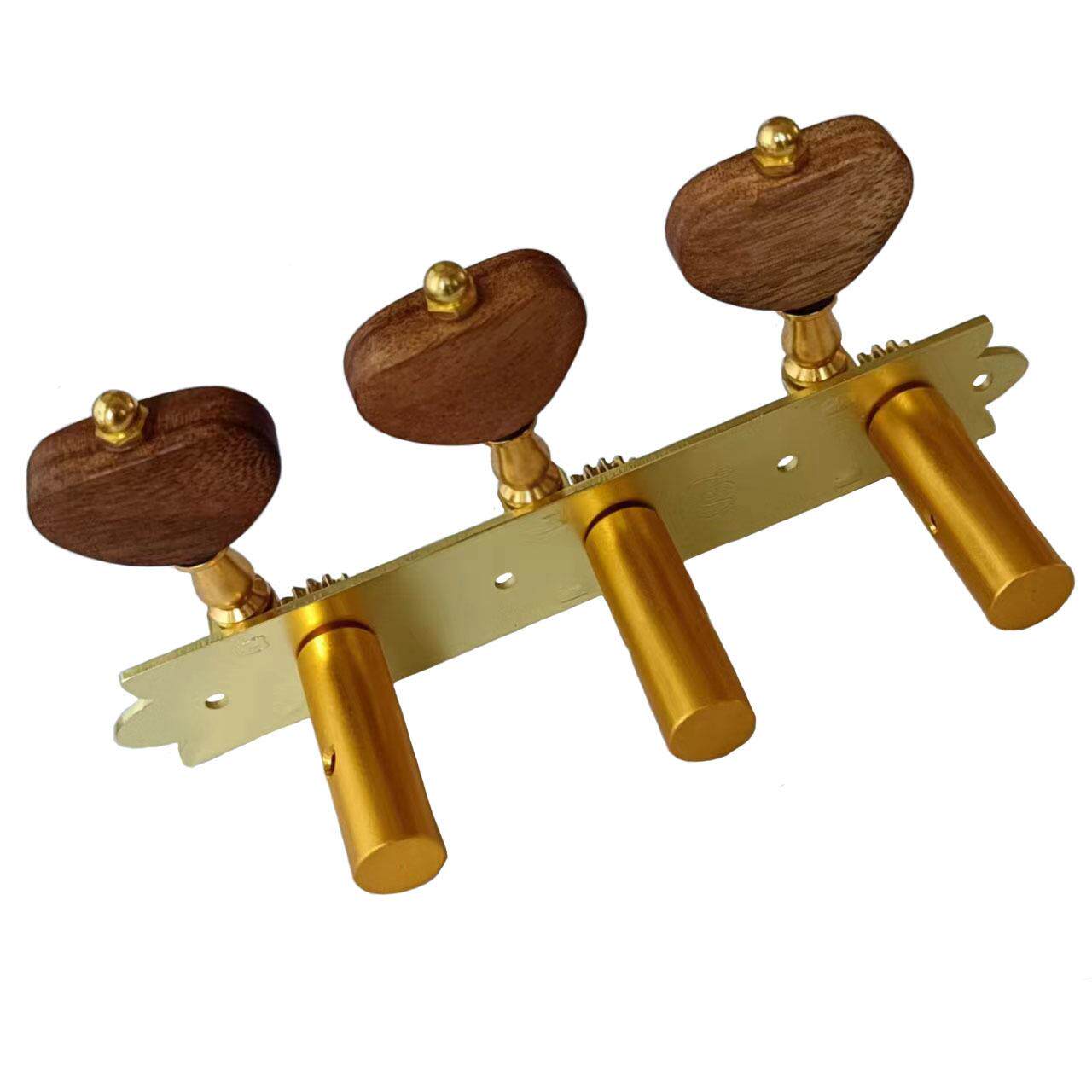 跨吉他弦钮古典木吉他旋钮开放式三联弦木钮境他SL-G18头调弦钮准