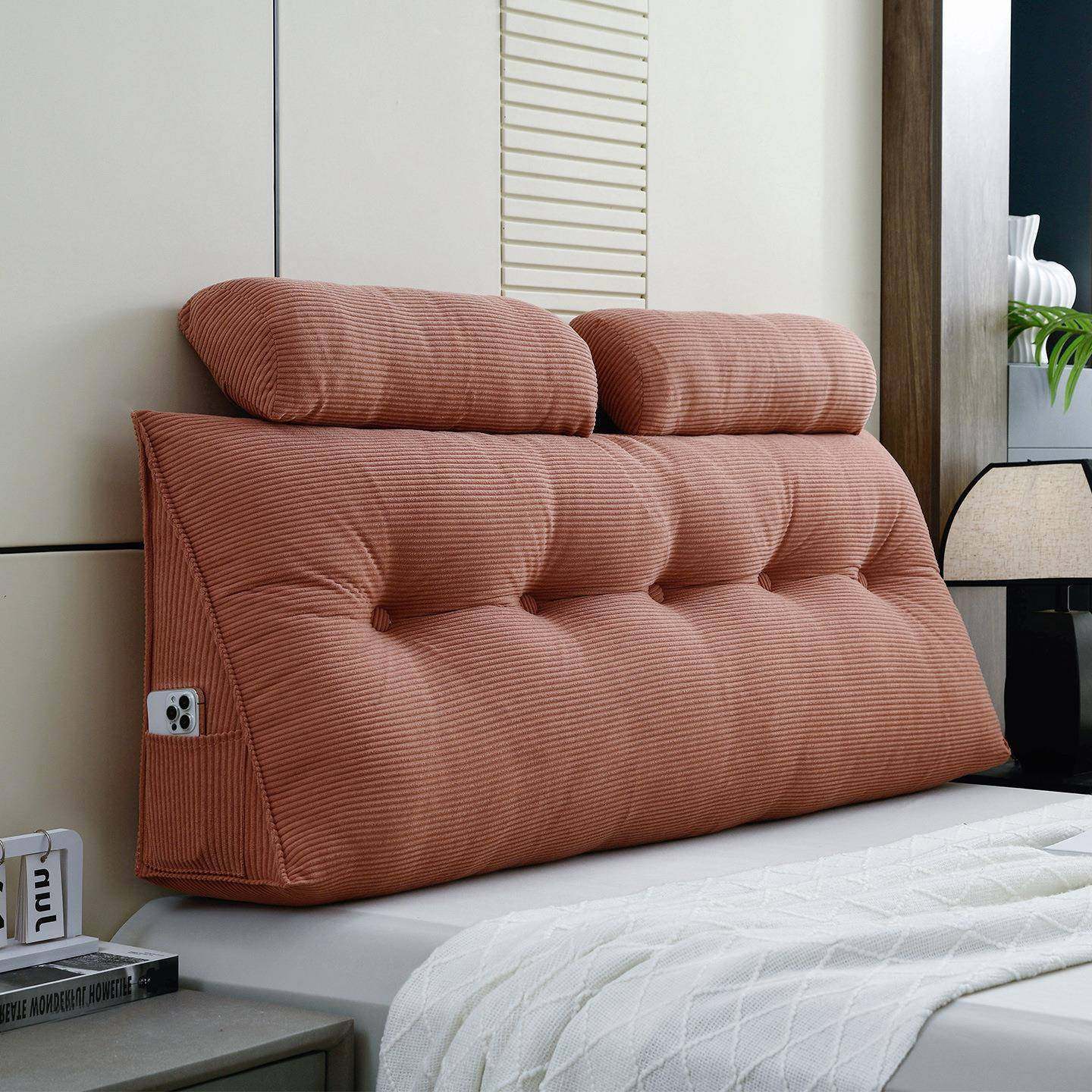 双人床头靠垫软包孕妇护腰颈靠枕沙发抱枕床上看书大靠背2025新款,居家布艺,抱枕被,淘宝优惠券,粉丝福利购,淘宝优惠卷