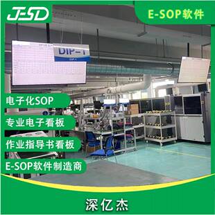 工厂液晶生产管理电子看板SOP电子作业指导书