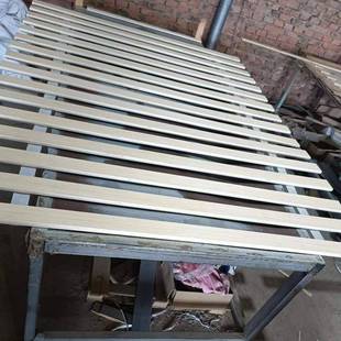 折叠实木床板排骨架硬木板衫木防潮铺板原木板条松木护腰软床变硬