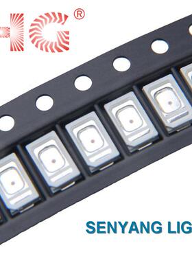 2835贴片灯珠红光7-9LM三安12mil0.2W光源SMD红色led灯珠