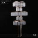 新款 饰道具其他 婚庆多层桌花器架子亚克力冰条摆件婚礼T台美陈装