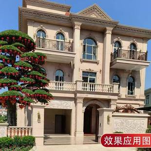 石岛红花岗岩石材光面荔枝面外墙干挂花园地铺柱子灶台洗手台栏杆