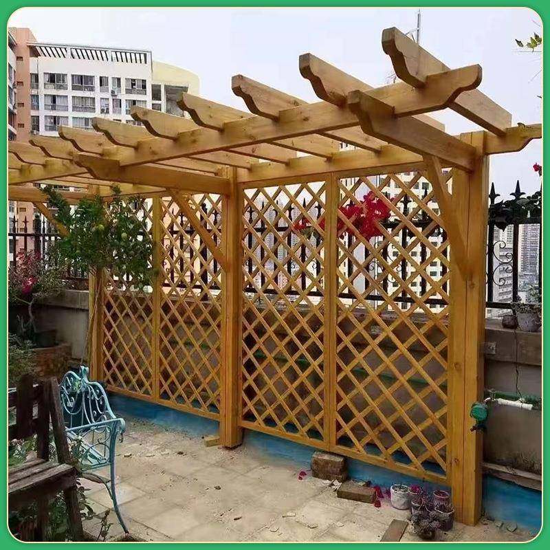 直销户外防腐木葡萄架庭院爬藤碳化木长廊花园实木凉亭葡萄架,电子元器件市场,其它元器件,淘宝优惠券,粉丝福利购,淘宝优惠卷