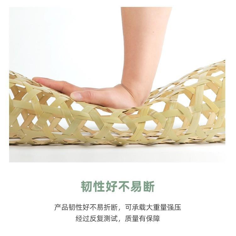 抱枕竹夫人抱枕竹编制夏床上女生睡觉孕妇夹腿卧室清凉透气