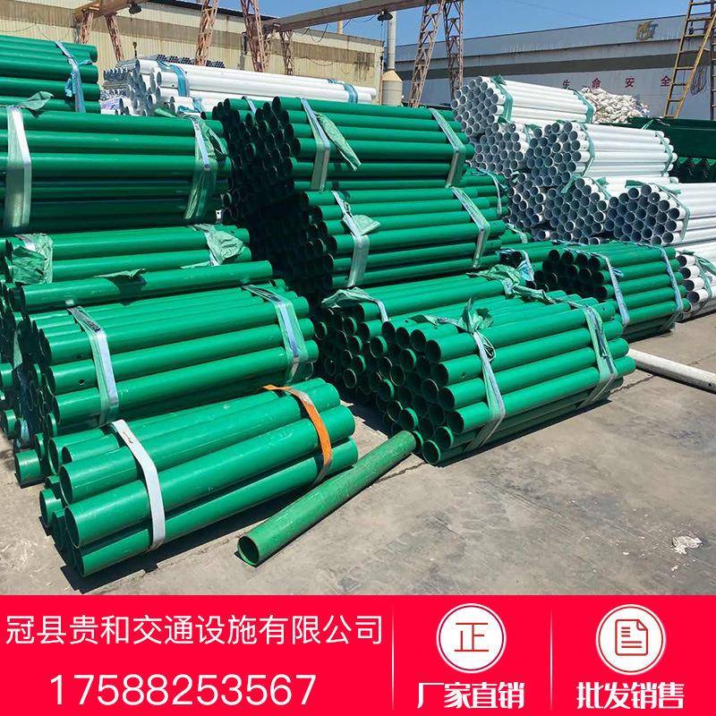 波形护栏板配件桥梁高速公路镀锌河道护栏喷塑立柱防撞配件图片
