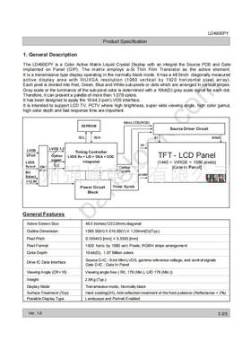 LD490EPY-SHP1原装LG49寸高清液晶玻璃显示屏LD490EPY-SHP1高透商