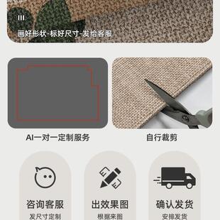 门垫家用门口耐脏脚踏垫门外可定制脚踏垫入户门地垫玄关垫子脚