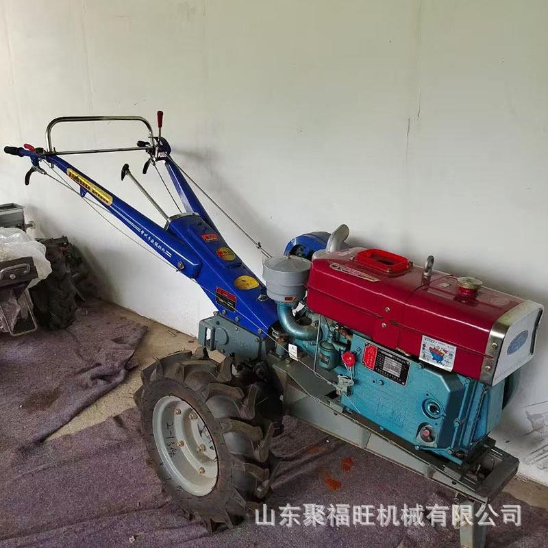 121底盘电启动手扶拖拉机果园大棚旋耕机手扶松土开荒犁地机