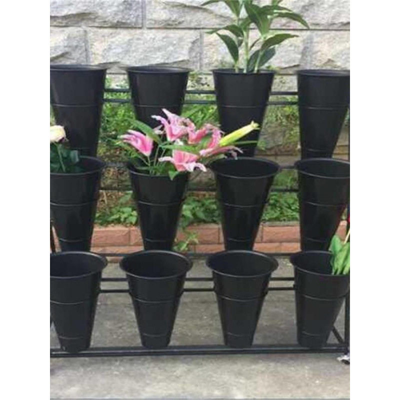 大号花店铁艺多层鲜花展示架
