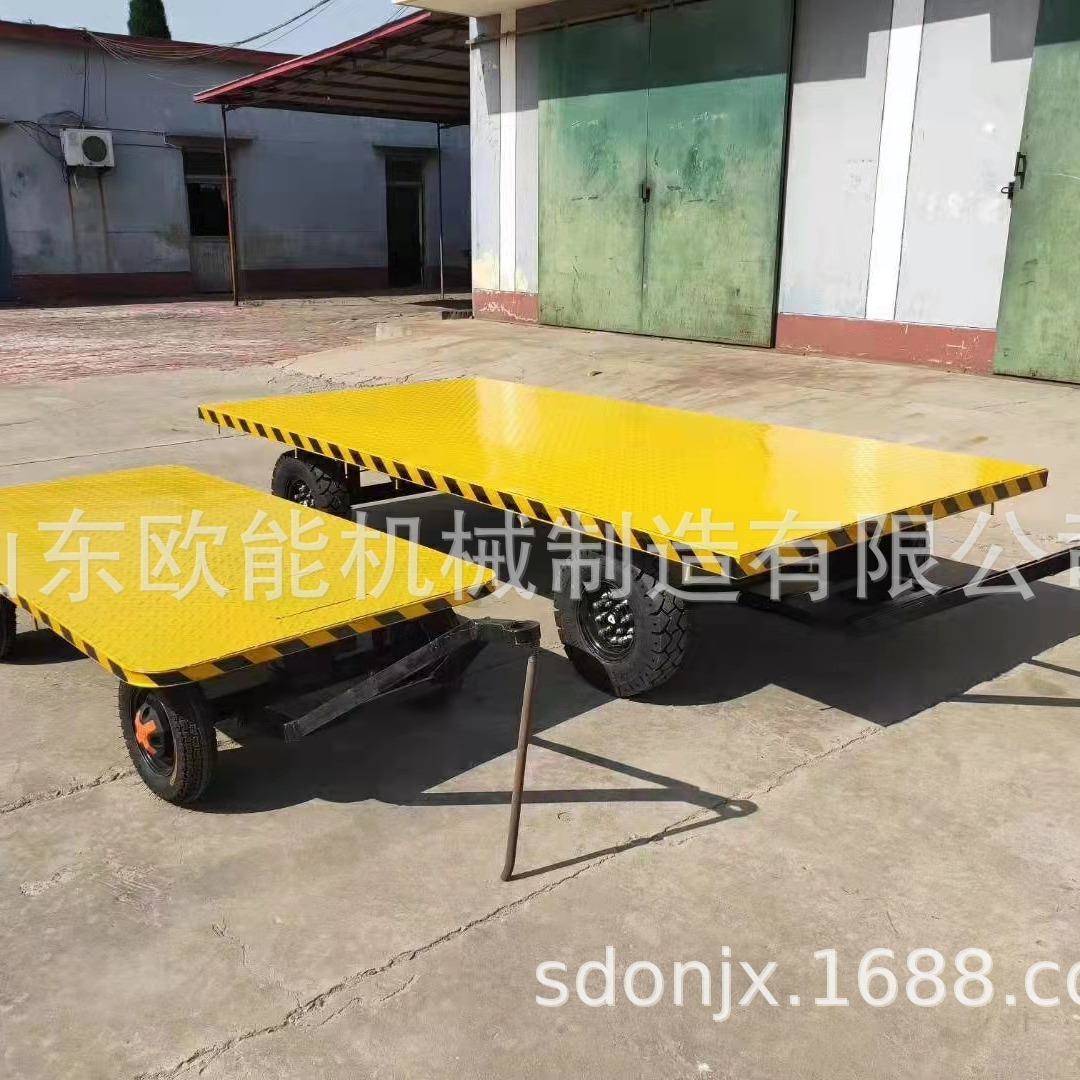 平板运输拖车牵引平板拖车重型工具车电动牵引车按需制作
