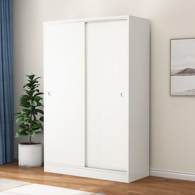 奥易迈衣柜推拉门实木板式简易收纳柜柜子储物柜衣橱家用卧室家具