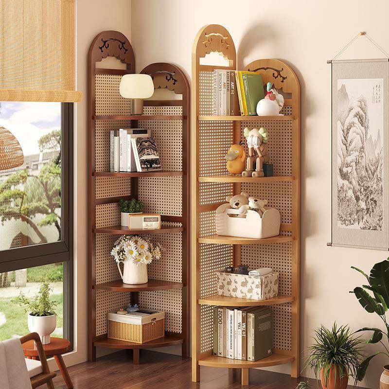 转角置物架新款简约风角柜客厅沙发边墙角收纳架家具装饰架小书架,收纳整理,书桌收纳置物架,淘宝优惠券,粉丝福利购,淘宝优惠卷