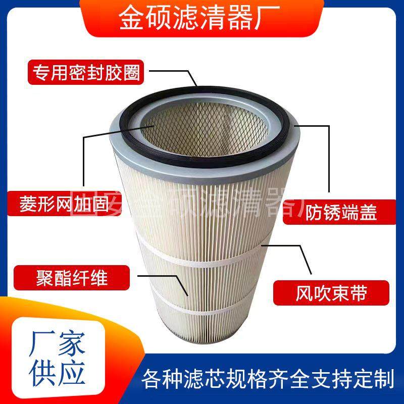 喷砂机除尘滤芯打磨台滤筒研磨机滤筒阻燃覆膜防静电抛丸机滤芯,标准件/零部件/工业耗材,滤芯,淘宝优惠券,粉丝福利购,淘宝优惠卷