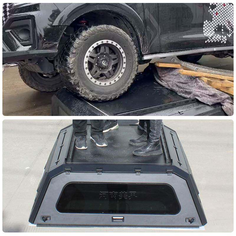 长城炮金刚炮Poer三开门后盖后箱盖高盖改装件锰钢皮卡车后盖