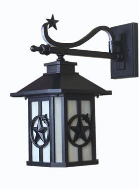 新款户外壁灯走阳lBD1003e围d台太阳能室外中式简约廊美式墙超亮